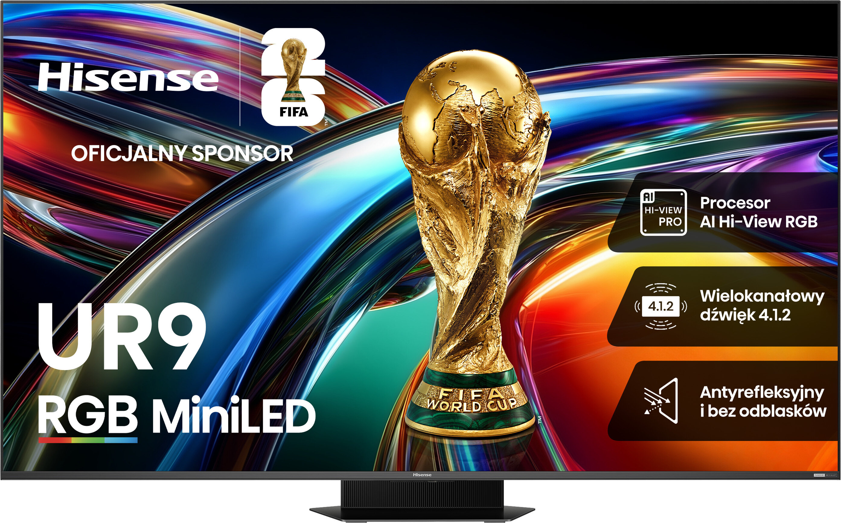 Sprawdź cenę HISENSE 65UR9S w Media Expert