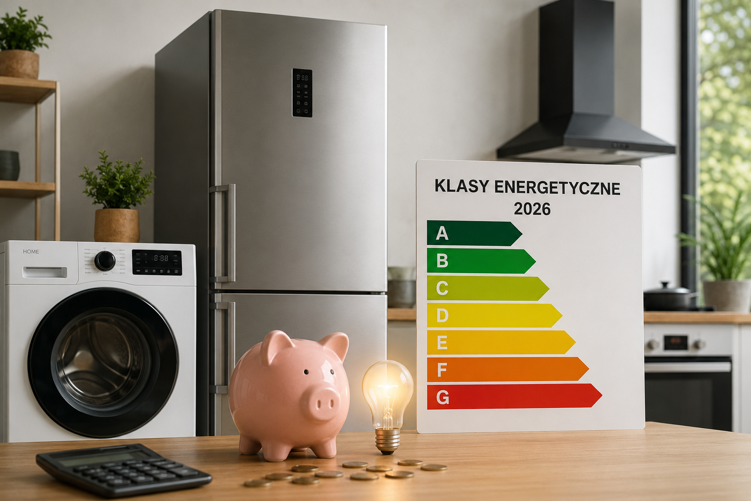 Klasy energetyczne sprzętów 2026 - ile realnie oszczędzasz, wybierając wyższą klasę