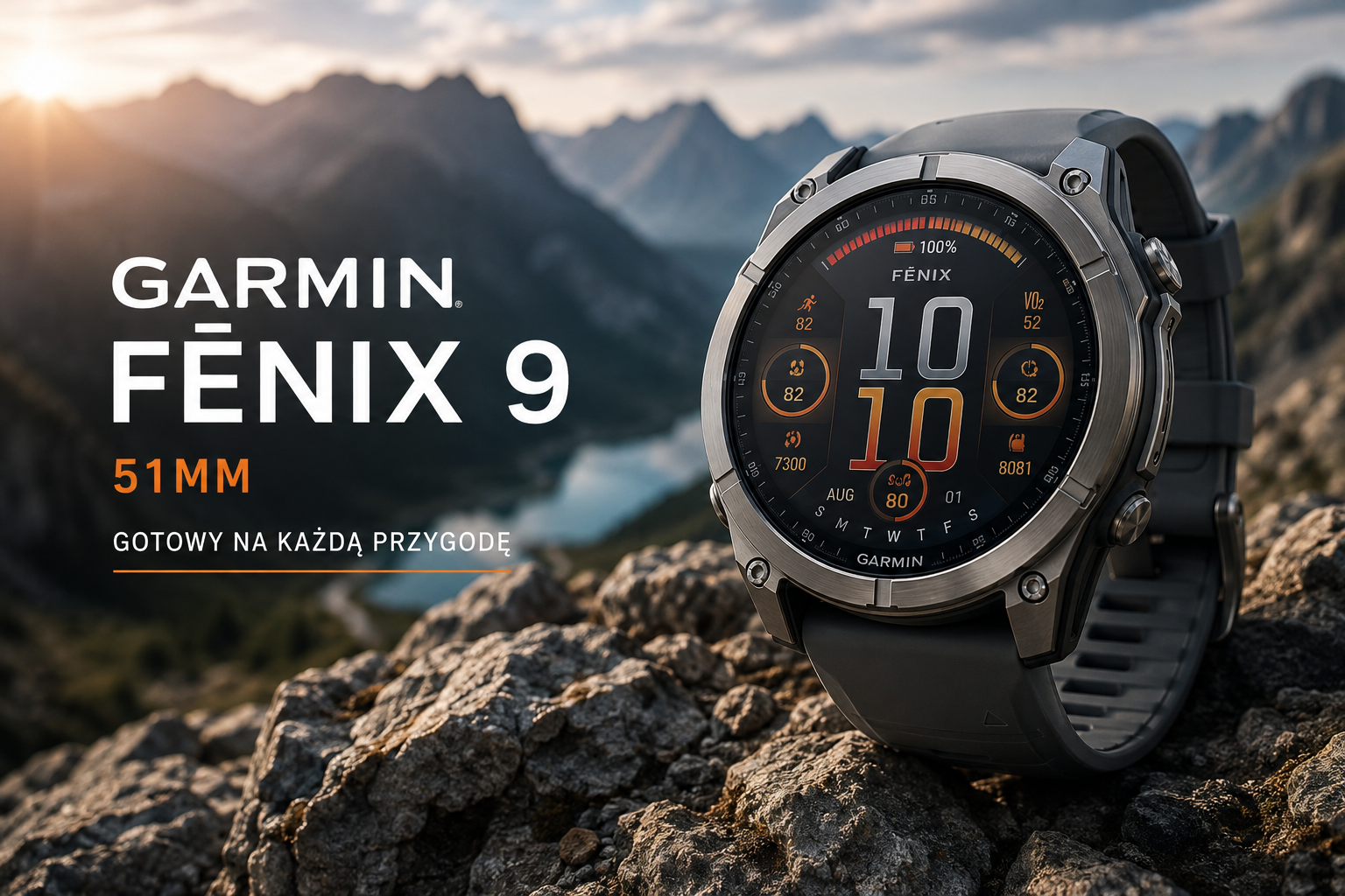 Garmin Fenix 9 51mm Szary - pierwsze spojrzenie na nowego flagowca po premierze